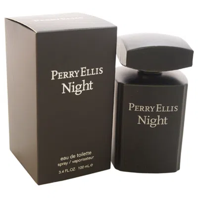 Perry Ellis Men's  Night Edt Spray 3.4 oz Fragrances 844061005112