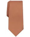 Perry Ellis Men's  Oxford Solid Tie In Brown