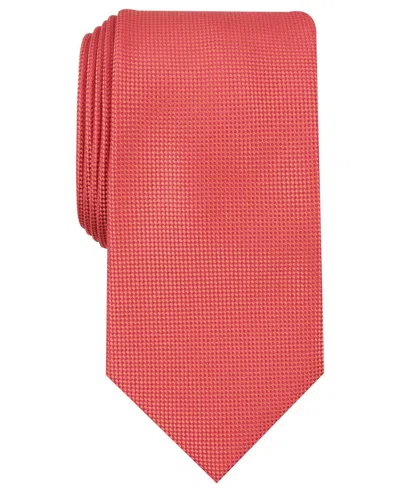 Perry Ellis Men's  Oxford Solid Tie In Rust