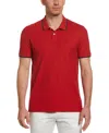 Perry Ellis Men's Pique Polo Shirt In Haute Red