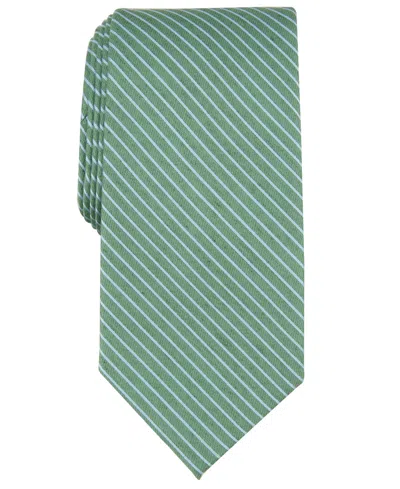 Perry Ellis Men's Pollard Stripe Tie In Green