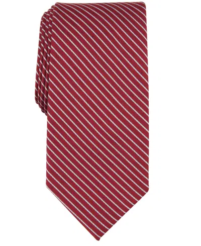 Perry Ellis Men's Pollard Stripe Tie In Red
