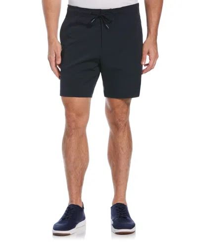 Perry Ellis Men's Ponte Knit Stretch Short In Dark Sapphire,blue