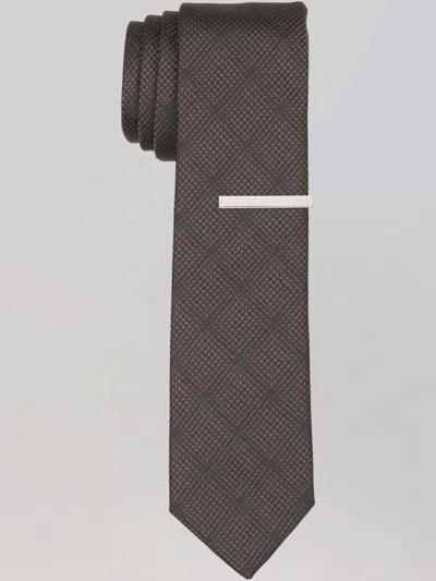 Perry Ellis Men's Ramsden Abstract Tie In Brown