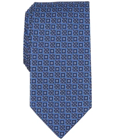 Perry Ellis Men's Randall Neat Square Tie In Navy