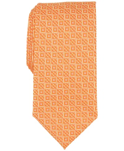 Perry Ellis Men's Randall Neat Square Tie In Yellow