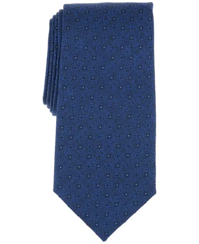Perry Ellis Men's Raynor Geo-pattern Tie In Navy