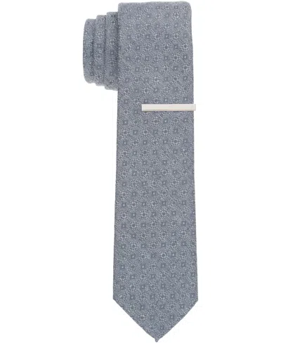 Perry Ellis Men's Raynor Geo Slim Tie In Gray