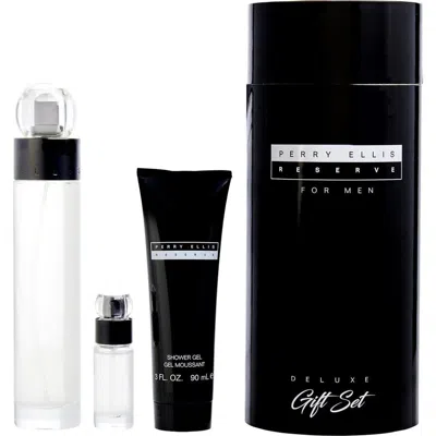 Perry Ellis Men's Reserve Gift Set Fragrances 844061008830 In Black