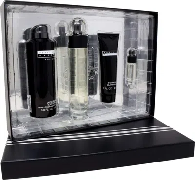 Perry Ellis Men's Reserve 4pcs Edt Gift Set Fragrances 844061012301 In Transparent