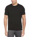 PERRY ELLIS MEN'S RIB KNIT CREW NECK T-SHIRT