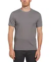 PERRY ELLIS MEN'S RIB KNIT CREW NECK T-SHIRT