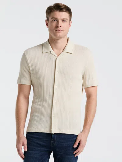 Perry Ellis Men's Ribbed Stripe Shirt