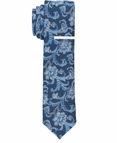 Perry Ellis Men's Rigby Floral Tie In Navy,blue