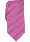 Perry Ellis Men's Rova Geo-print Tie In Magenta In Pink