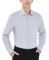 Perry Ellis Men's Royal Oxford Button-front Shirt In Gray