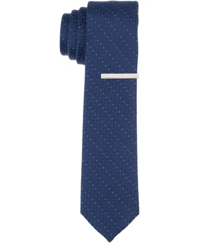 Perry Ellis Men's Rummler Mini I Slim Tie In Blue