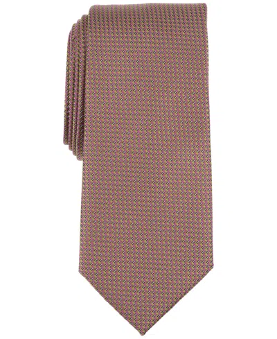 Perry Ellis Men's Sanson Mini-pattern Tie In Orchid