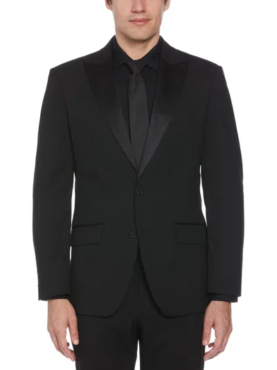PERRY ELLIS MEN'S SATIN PIECING TUXEDO JACKET