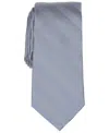 Perry Ellis Men's Satin Stripe Solid Tie In Blue