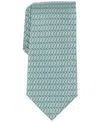 Perry Ellis Men's Scanlon Geo-pattern Tie In Sage