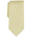 Perry Ellis Men's Scanlon Geo-pattern Tie In Yellow