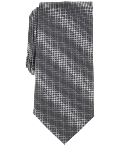 Perry Ellis Men's Scarano Stripe Tie In Black