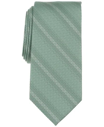 Perry Ellis Men's Scarano Stripe Tie In Sage