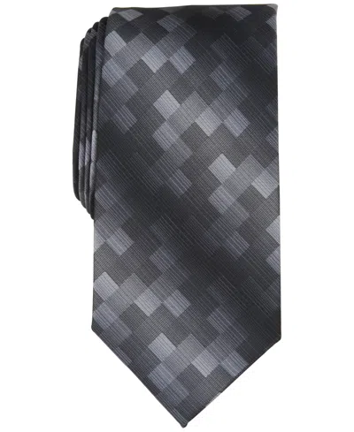 Perry Ellis Men's Shaded Square Tie In Black