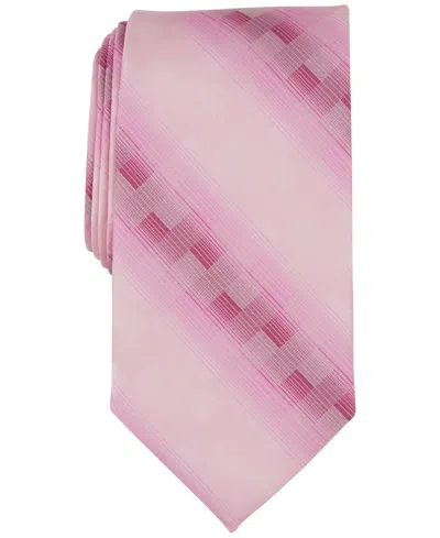 Perry Ellis Men's Shaded Square Tie In Pink