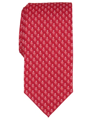Perry Ellis Men's Shepard Dot Tie In Red