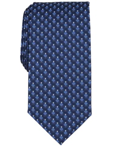 Perry Ellis Men's Shepard Dot Tie In Navy