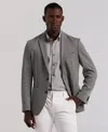 Perry Ellis Men's Single Breasted Textured Blazer Jacket In Gray