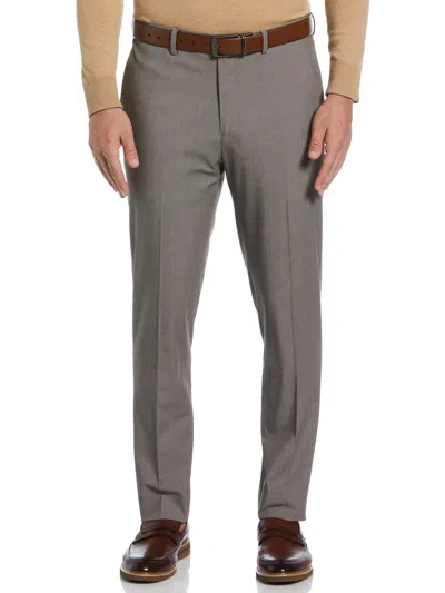 Perry Ellis Men's Skinny Fit Iridescent Suit Pants In Brown