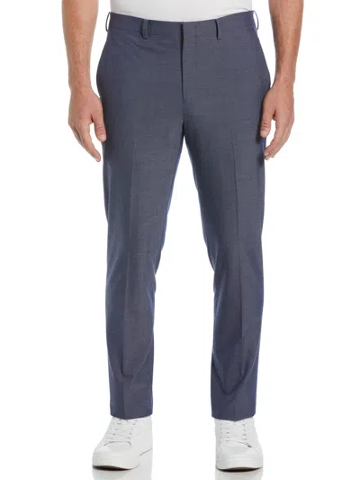 Perry Ellis Men's Skinny Fit Iridescent Suit Pants In Gray
