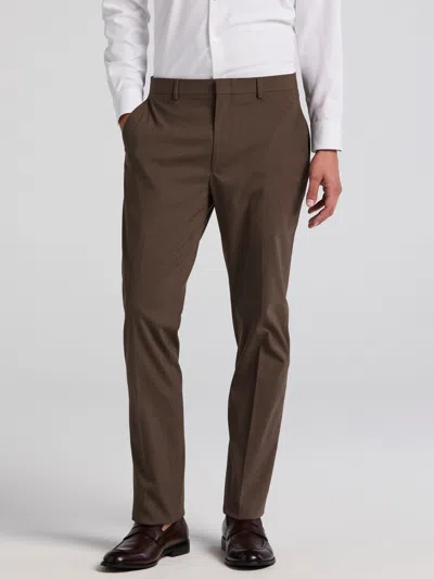 Perry Ellis Men's Skinny Fit Suit Pants In Tan,beige