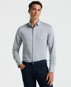 Perry Ellis Men's Slim Fit Dobby Knit Shirt In Blue
