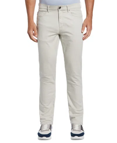Perry Ellis Men's Slim-fit Five-pocket Pants In Stone