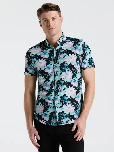 Perry Ellis Men's Slim Fit Floral Print Shirt