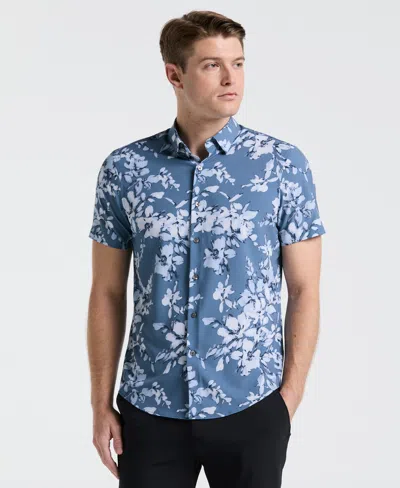 Perry Ellis Men's Slim Fit Floral Shirt