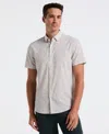 Perry Ellis Men's Slim Fit Linear Floral Shirt