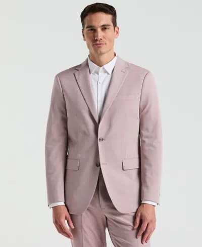 Perry Ellis Men's Slim Fit Louis Suit Jacket In Orchid Ice,pink