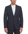 Perry Ellis Men's Slim Fit Peak Lapel Louis Suit Jacket In Royal Purple