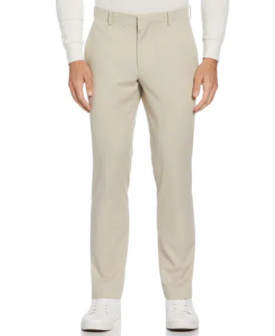 Perry Ellis Men's Slim Fit Louis Suit Pants In Island Fossil,beige