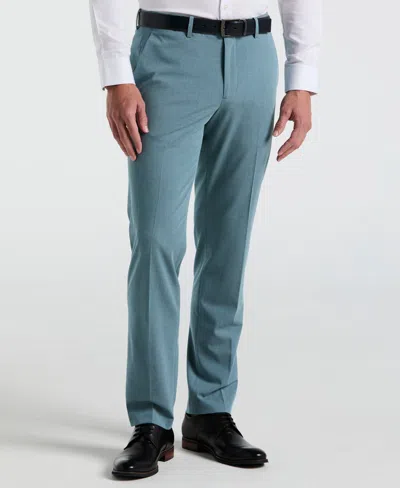 Perry Ellis Men's Slim Fit Louis Suit Pants In Reef Waters,blue