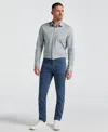 Perry Ellis Men's Slim Fit Lux Touch 5 Pocket Pants In Vintage Indigo,blue