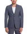 PERRY ELLIS MEN'S SLIM FIT NOTCH LAPEL IRIDESCENT SUIT JACKET