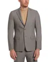 PERRY ELLIS MEN'S SLIM FIT NOTCH LAPEL IRIDESCENT SUIT JACKET