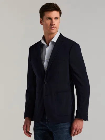 Perry Ellis Men's Slim Fit Seersucker Suit Jacket In Black
