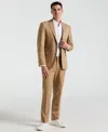 Perry Ellis Men's Slim Fit Solid Cotton Blend Suit Pants